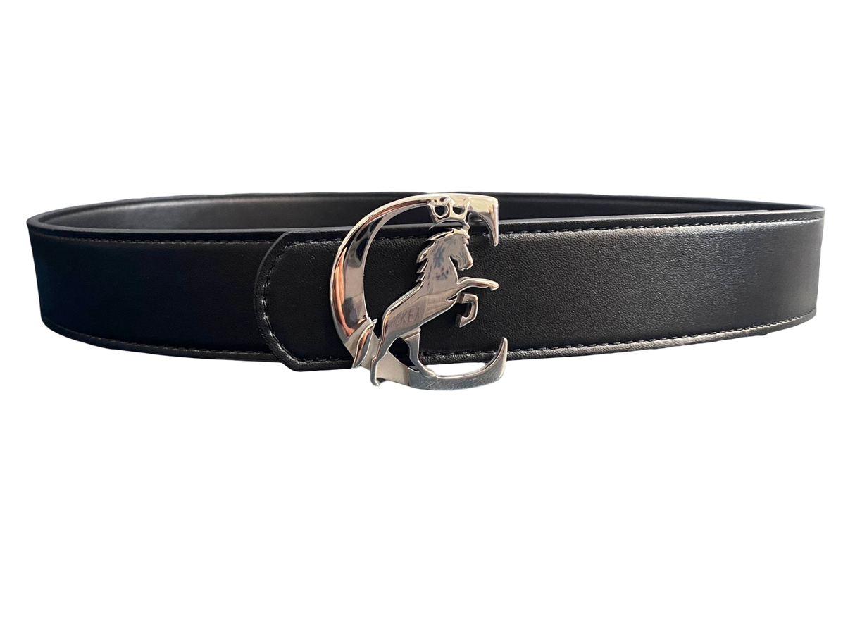 Grandeur Leather Belt-Show Black-110Cm Belts