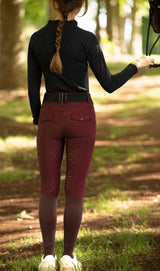 Carmine-Performance Active Hybrid Training Breeches Breechees