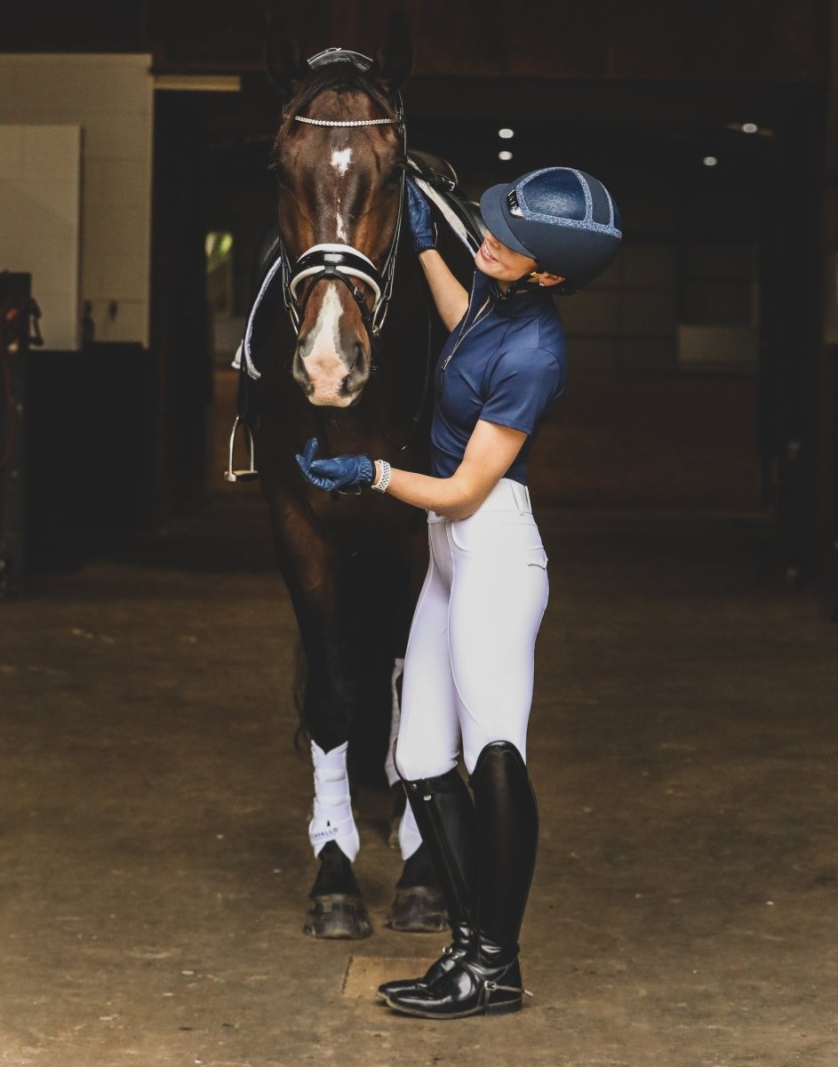 Valencia-Hybrid Compression Performance- White Breeches Breechees