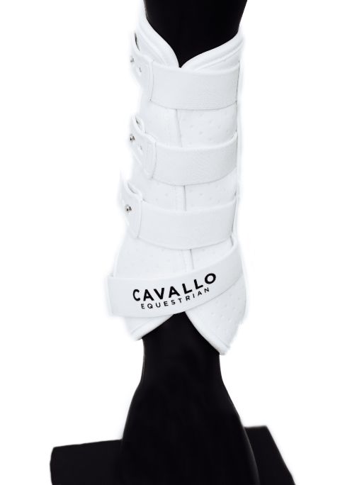 Pro-Ce Rider Air Flow Tendon Boots-White Pony Horse Boots